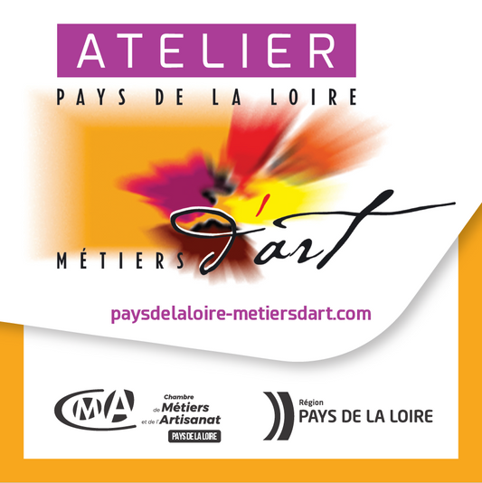 Référencement de l'Atelier auprès des Métiers d'Art - Pays de la Loire