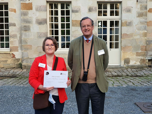 Prix du Public lors de la Fête de la Création et des Métiers d'Art au Château St-Jean de beauregard