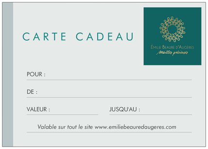 Carte cadeau Mailles précieuses