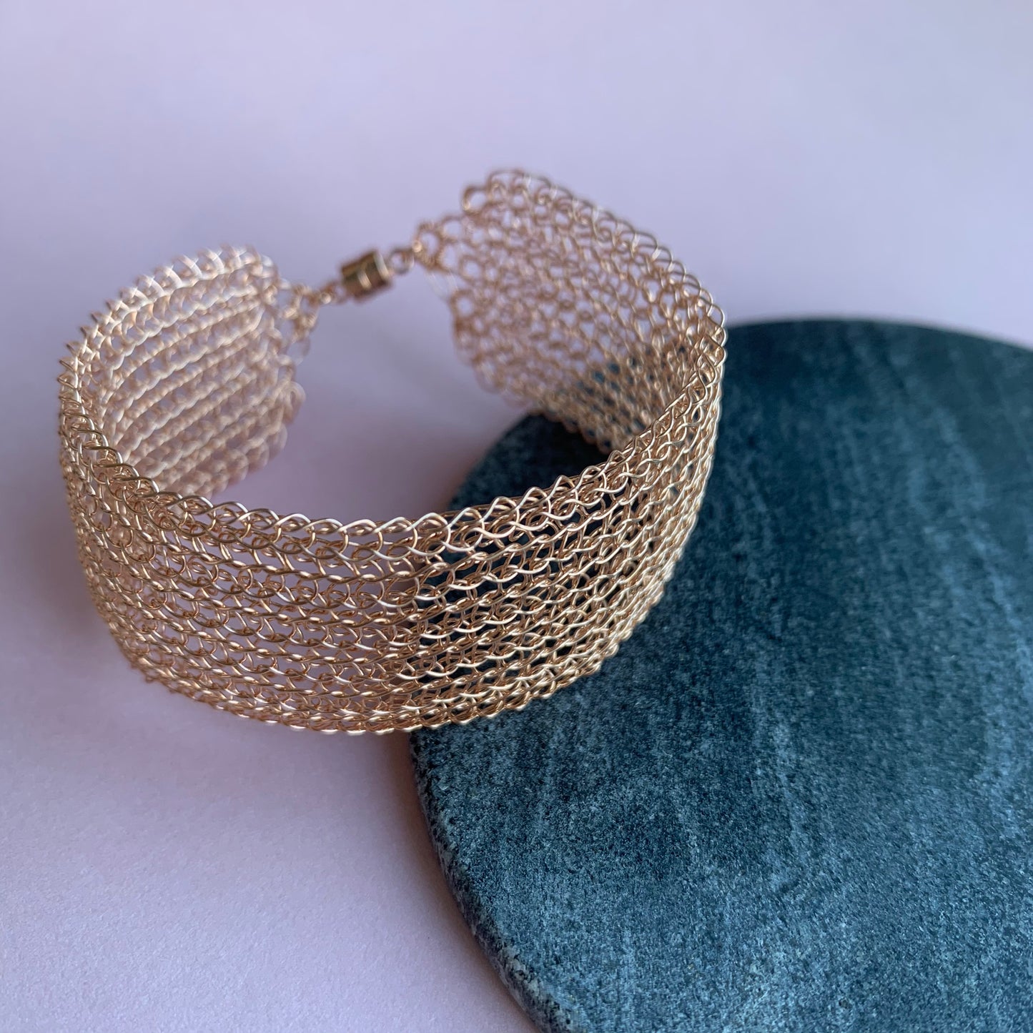 Bracelet Ondes Or Rose