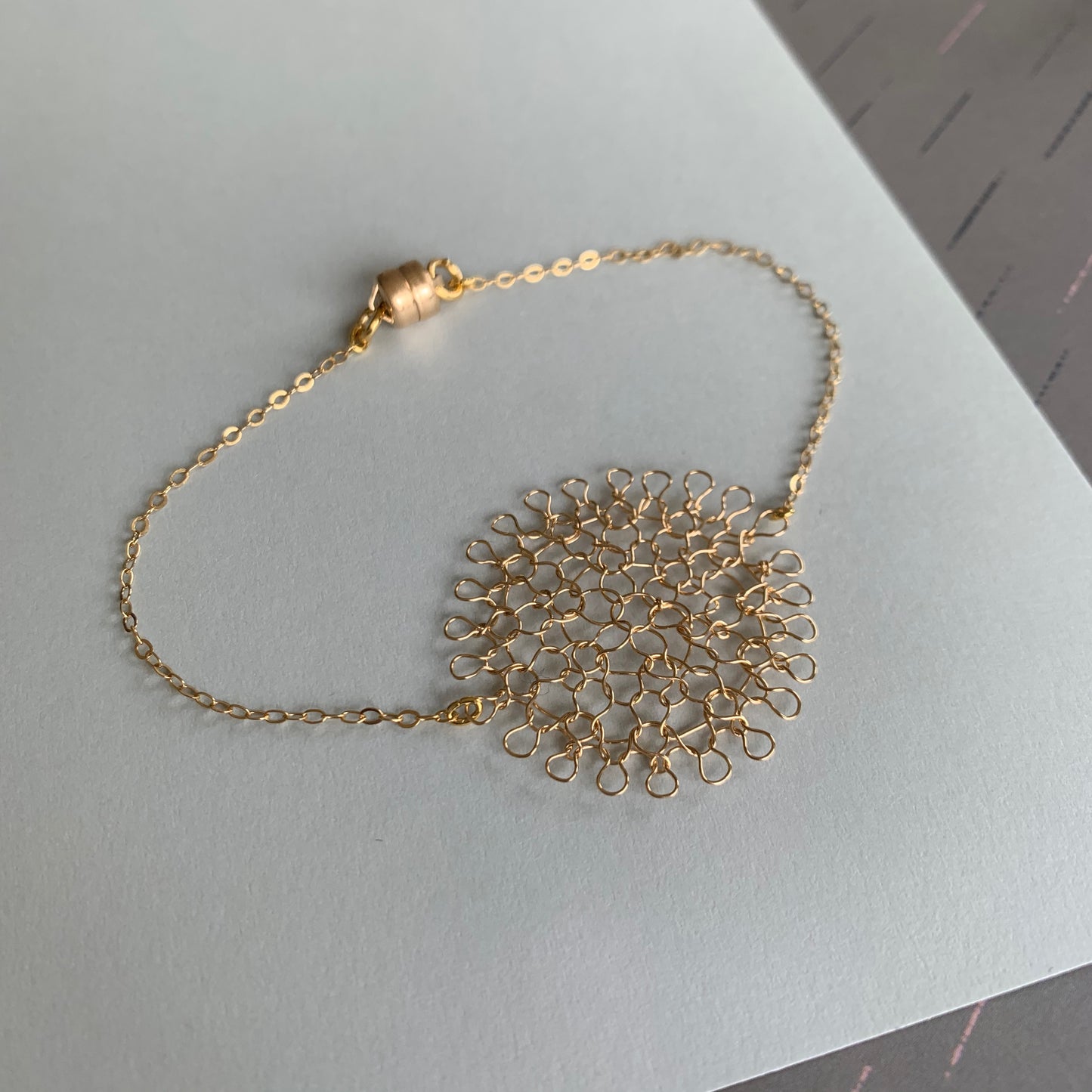 Bracelet Rosace Or