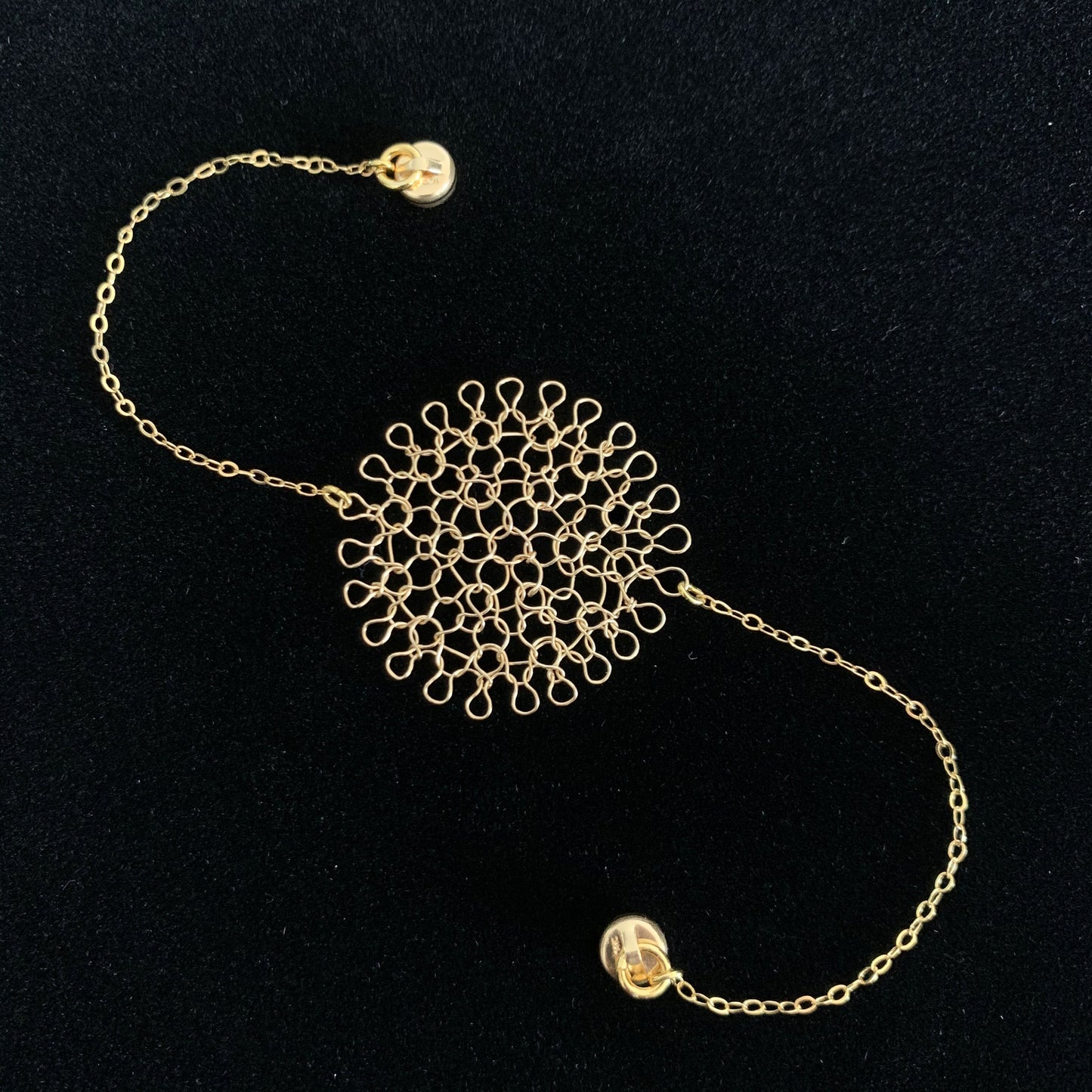 Bracelet Rosace Or