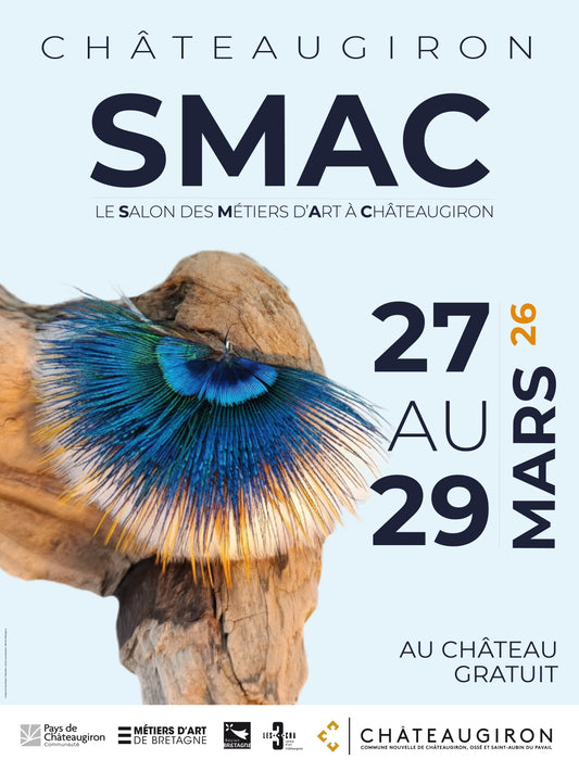 Salon des Métiers d'Art de Châteaugiron les 27, 28 et 29 mars 2026