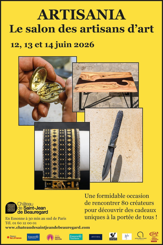 Salon Artisania au Château de St-Jean-de-Beauregard du 12 au 14 juin 2026