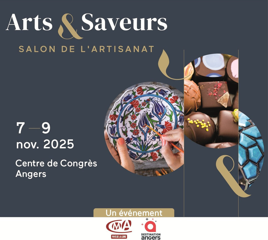 Salon Arts & Saveurs à Angers, du 7 au 9 novembre 2025