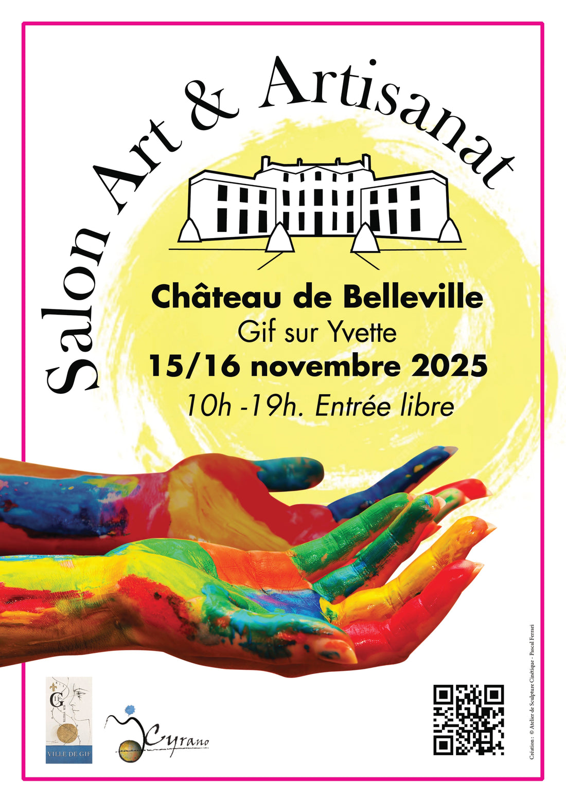 Salon Art & Artisanat de Gif-sur-Yvette, 15 et 16 novembre 2025